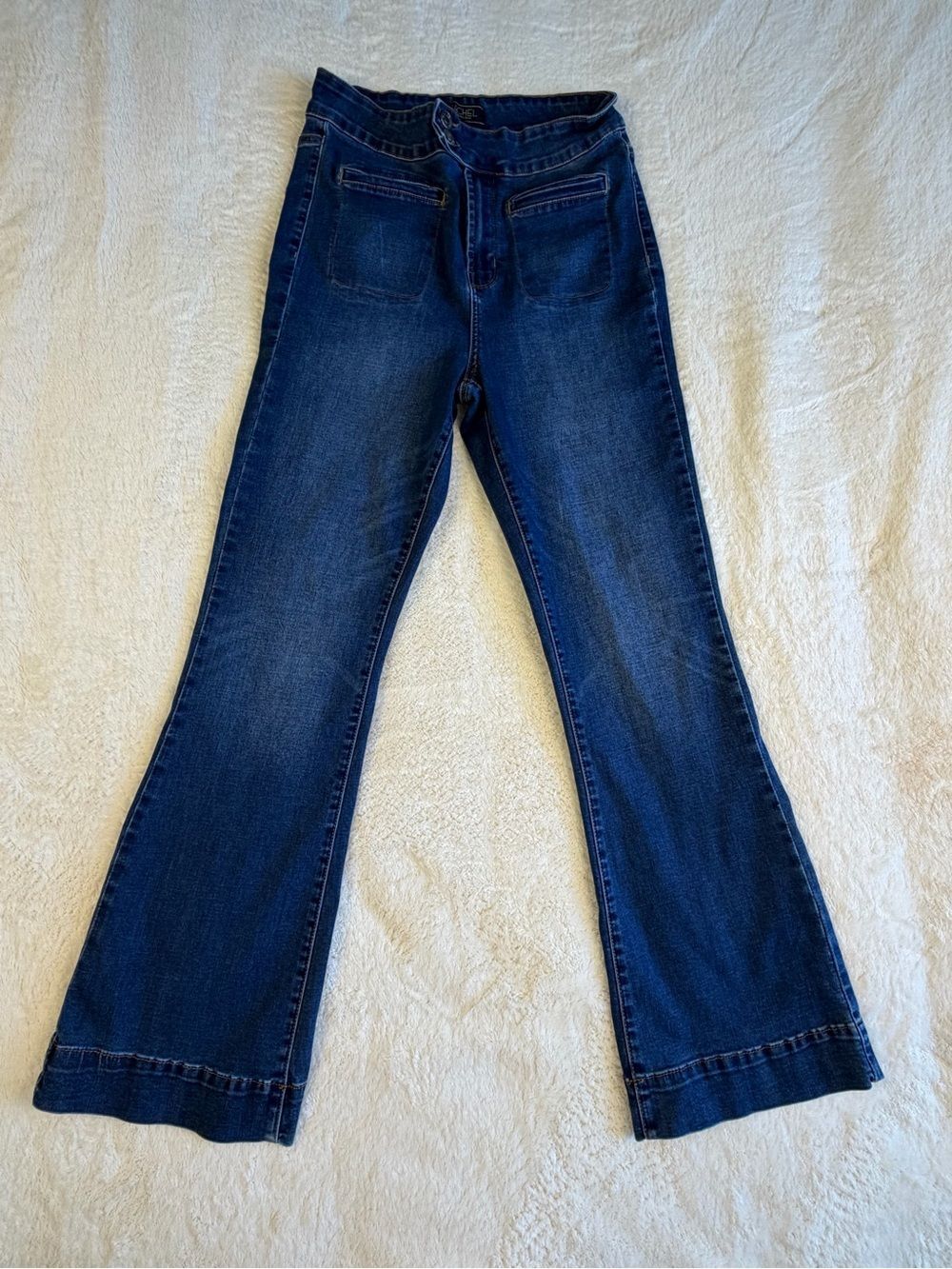 Rachel Roy Dark Blue bootcut Jeans 10X30